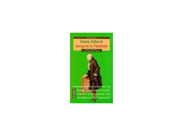 Livre Jacques Le Fataliste Et Son Maître