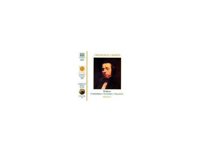 Cd Fryderyk Chopin, Idil Biret - Waltzes · Contredanse · Ecossaises ·Tarantelle (1999)