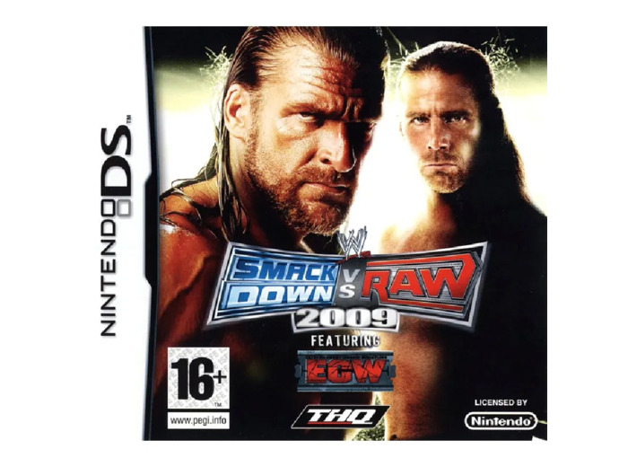Jeu Nintendo Ds Wwe Smackdown Vs Raw 2009