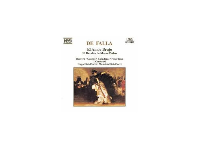 Cd Manuel De Falla - El Amor Brujo - El Retablo De Maese Pedro (1996)