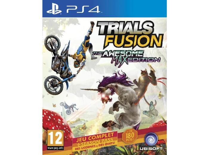 Jeu Ps4 Trials Fusion The Awesome Max Edition