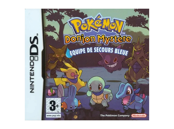 Jeu Nintendo DS Pokemon Donjon Mystère - Equipe De Secours Bleue (Mystery Dungeon Blue Rescue Team)
