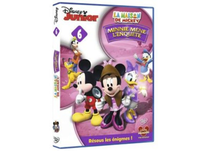 Dvd La Maison de Mickey - 06 - Minnie mène l'enquête