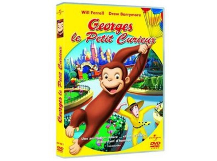 Dvd Georges le petit curieux