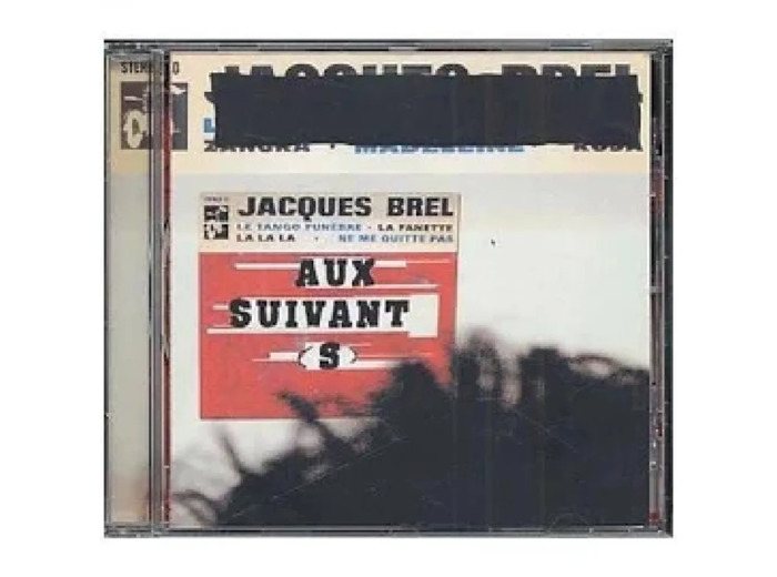 Cd Aux Suivants de Jacques Brel