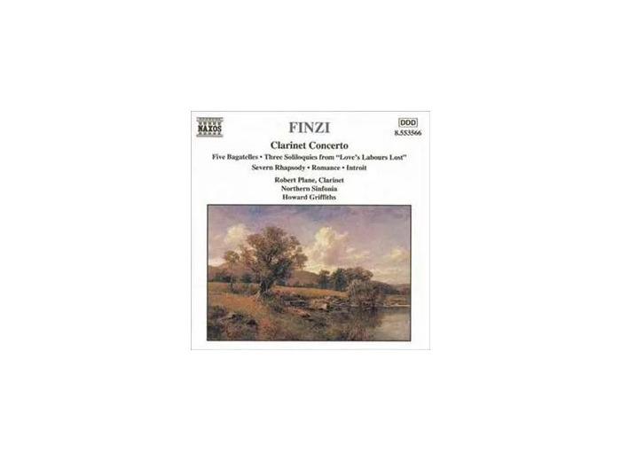 Cd Gerald Finzi - Clarinet Concerto / Five Bagatelles (1998)