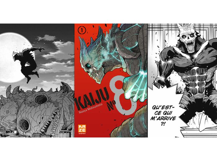 Collection manga Kaiju N8 Tome 1 à 5 ( occasion )