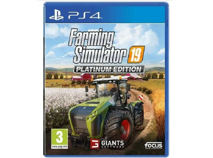 Jeu Ps4 Farming Simulator 19 Platinium Edition