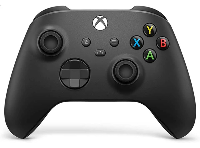 Manette  Xbox One Sans Fil Noir Charbon