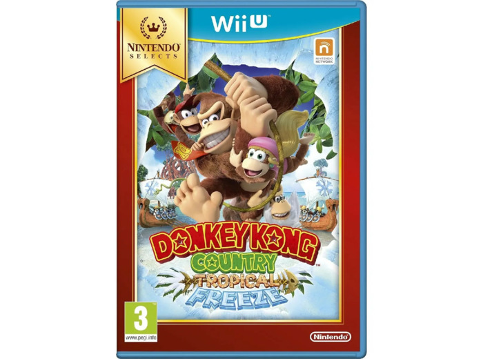 Jeu Wii U Donkey Kong Country: Tropical Freeze (import italien)
