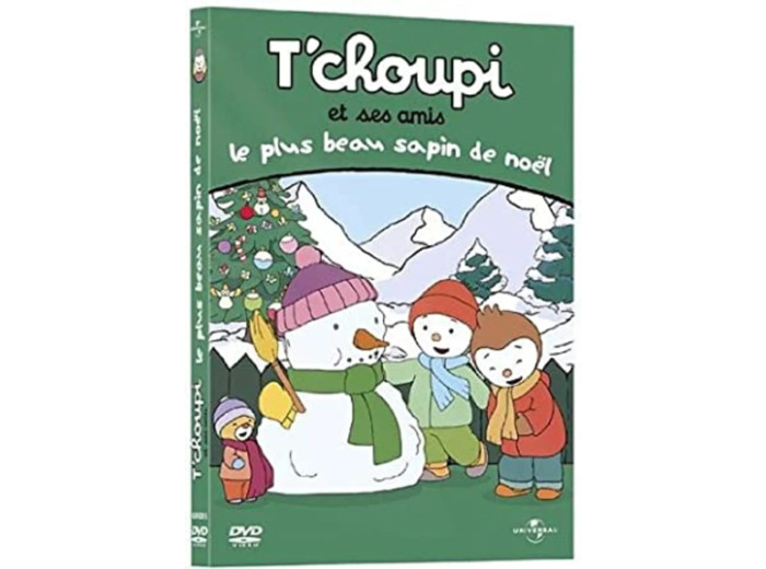 Dvd T'choupi et ses amis (interactif) - Le plus beau sapin de Noël - DVD + Livre