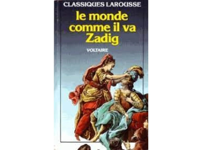 Livre Zadig Le Monde comme il va