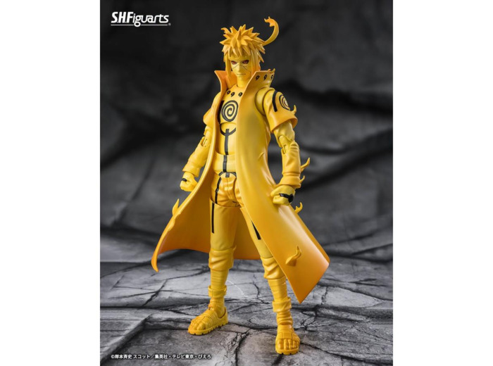 [FIGURINE] NARUTO SHIPPUDEN - SH FIGUARTS - MINATO NAMIKAZE KURAMA Link Bond of Light That Shatters Darkness (MARS 2027)
