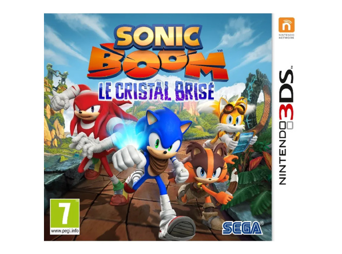 Jeu 3ds Sonic Boom le Cristal Brise
