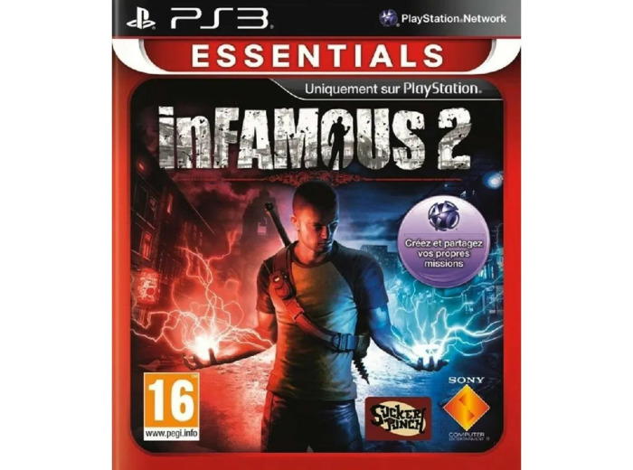 Jeu Ps3 Infamous 2 Essentials