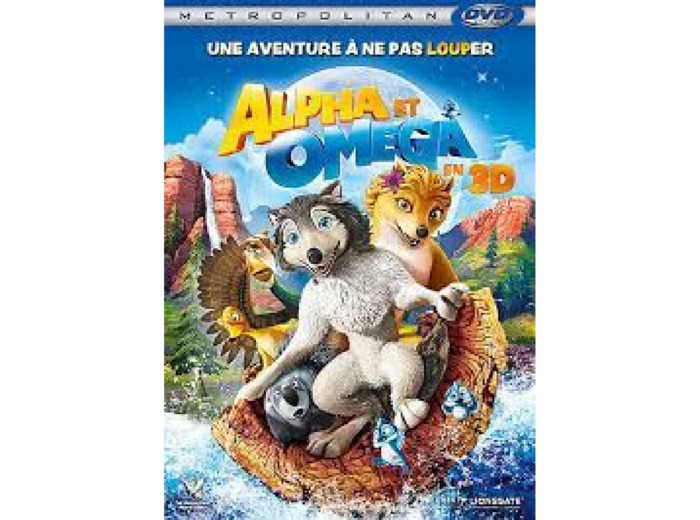 Dvd Alpha et Oméga en 3D