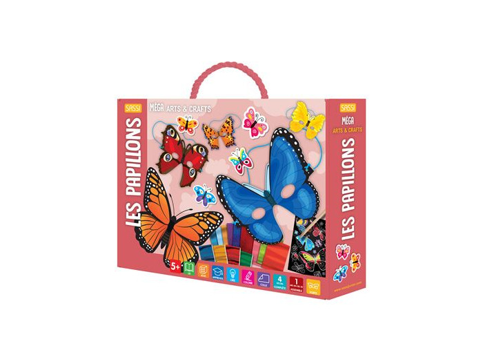 Méga Arts & Crafts - Les papillons