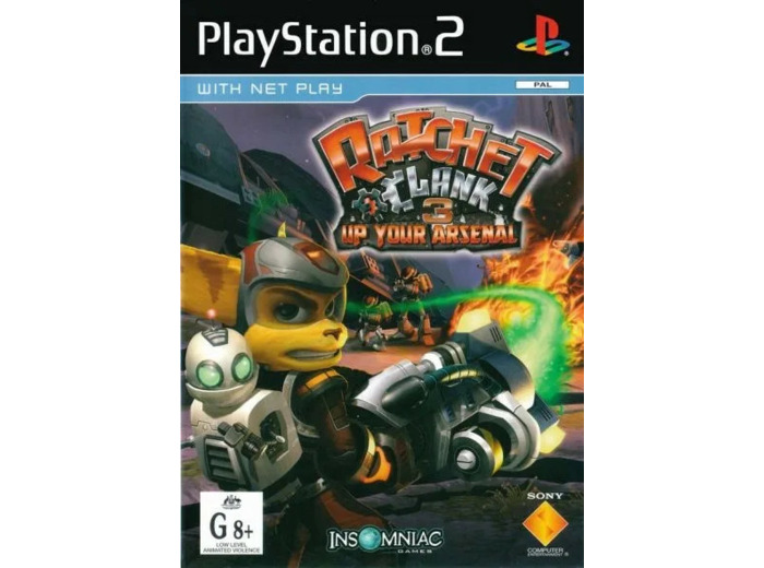 Jeu Ps2 Ratchet Clank 3 Up Your Arsenal