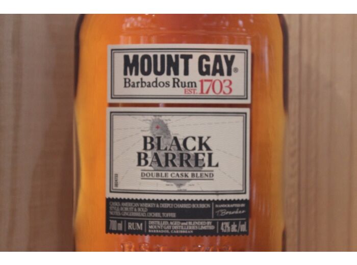 Mount Gay Black Barrel Rhum - Mount gay