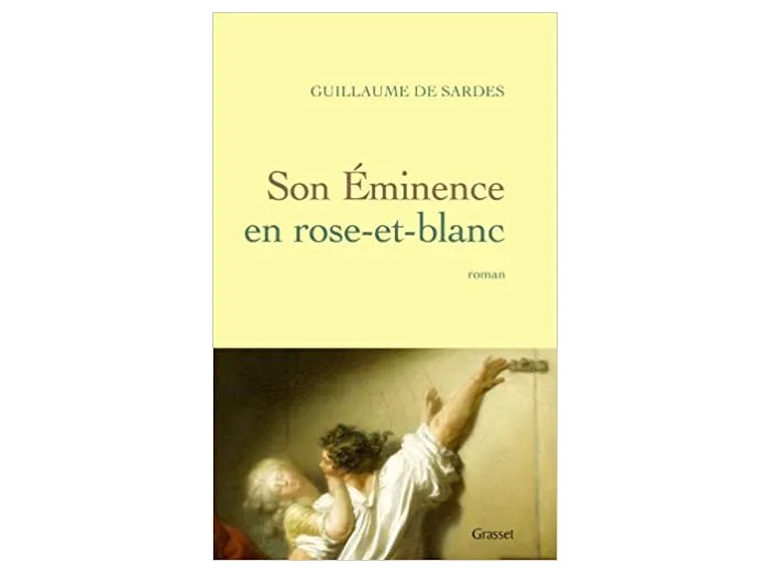 Livre Son Eminence en rose - et - blanc