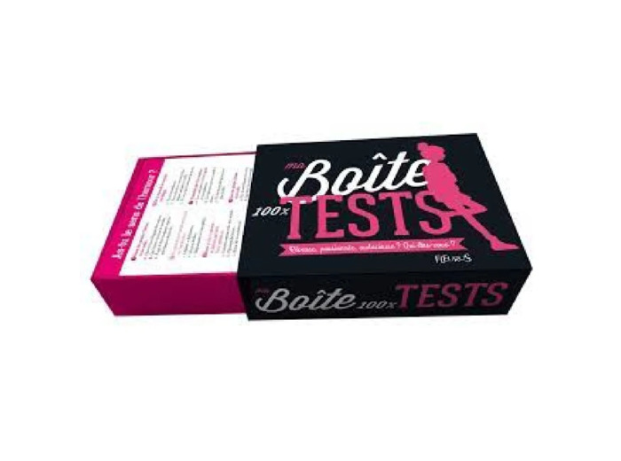 Livre Ma boite 100% tests