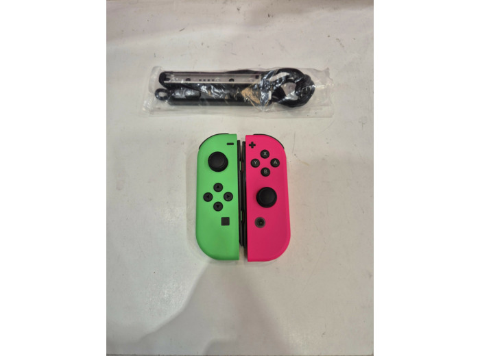 Paire de joycon Nintendo Switch Vert + Fushia