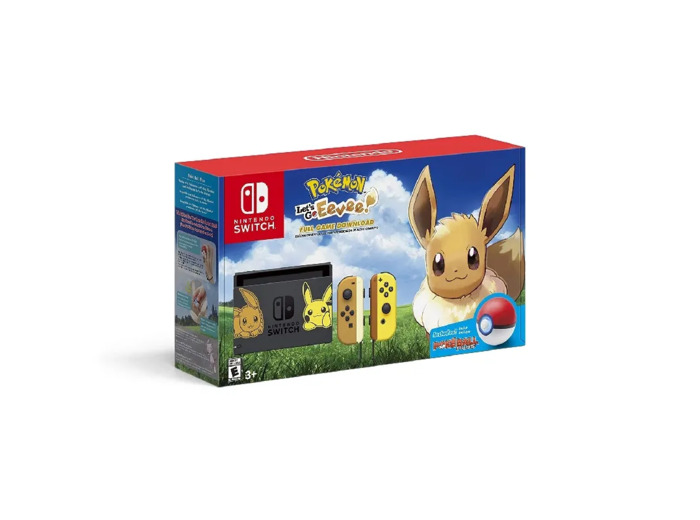 Console Nintendo Switch Edition Limitée Pokémon Let's Go Eevee!