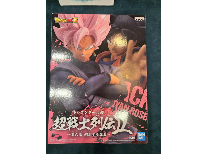 Figurine Chosenshiretsuden - Dragon Ball Super - Super Saiyan Rose Goku Black