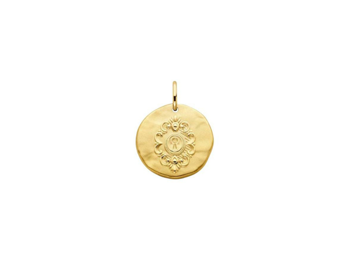 Médaille Arthus Bertrand Serrure en vermeil, 16 mm