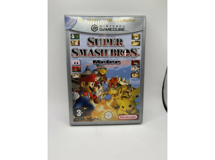 Jeu Game Cube Super Smash Bros Melee Gc