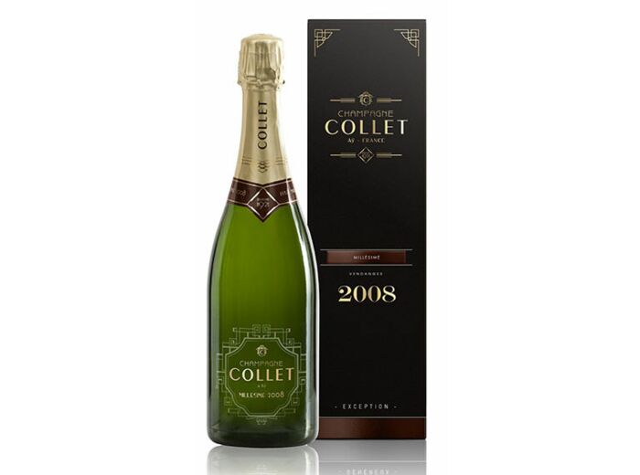 Champagne Collet Millésime 2008 Avec Étui 75cl