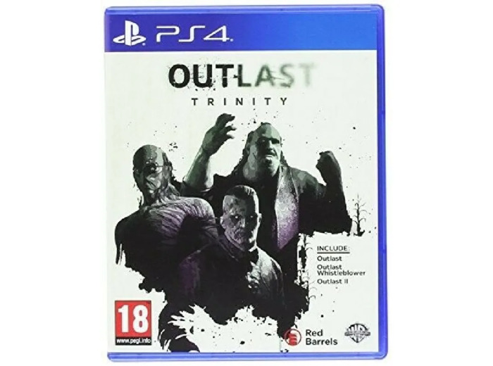 Jeu Ps4 Outlast Trinity