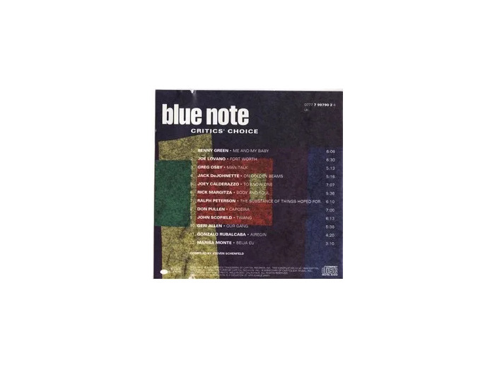 Cd Various - Critics' Choice (1992)