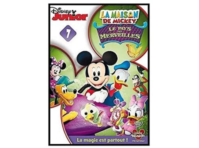 Dvd La Maison de Mickey - 07 - Le Pays des Merveilles