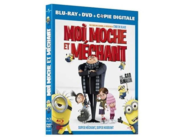 Blu-Ray Moi, moche et méchant - Combo Blu - ray + DVD + Copie digitale