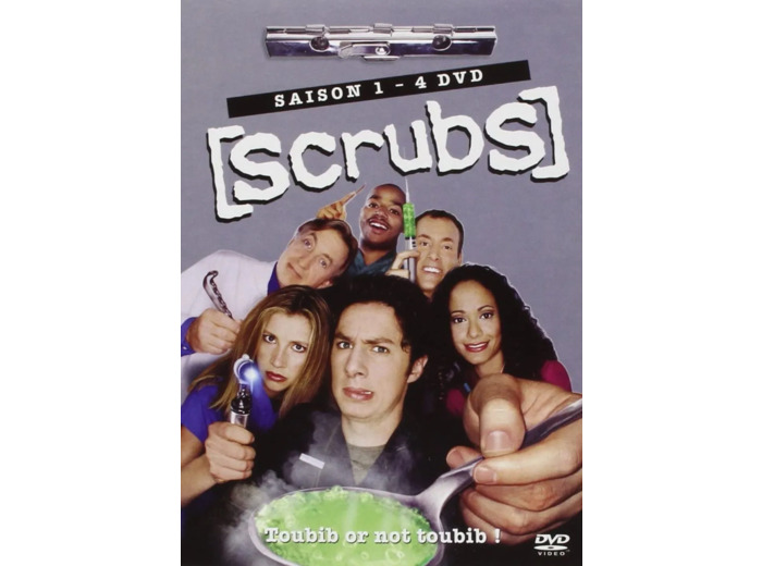 Dvd Scrubs : L'intégrale saison 1 - 4 DVD