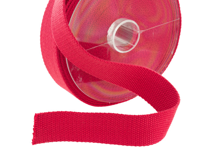 Sélection Coup de Coudre - Sangle Souple Uni Cerise