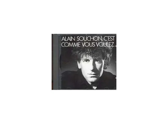 Cd Alain Souchon - C'Est Comme Vous Voulez. (1985)