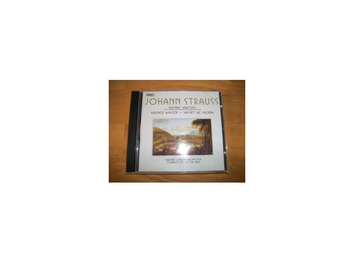 Cd Johann Strauss Jr. - Vienna Waltzes = Wiener Walzer = Valses De Vienna