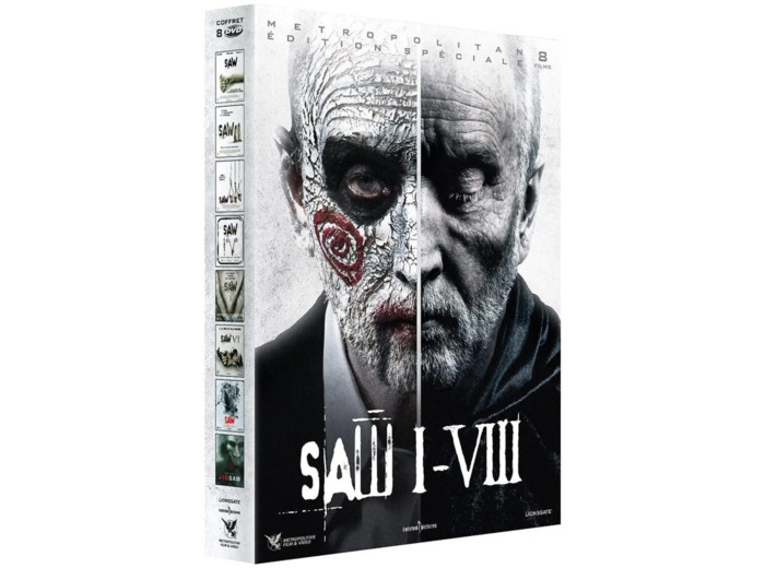 Dvd L'intégrale 8 Films - Saw I - VIII