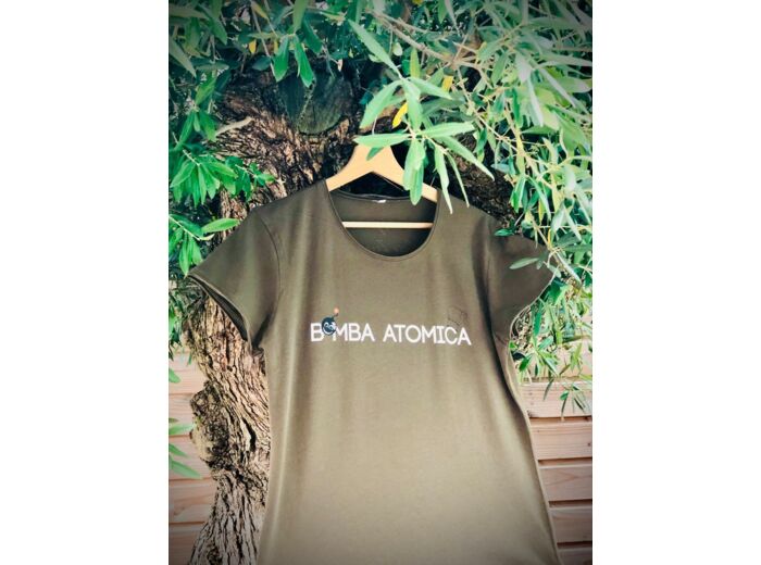 T-shirt (kaki) - BOMBA ATOMICA - by Casa Zanoni