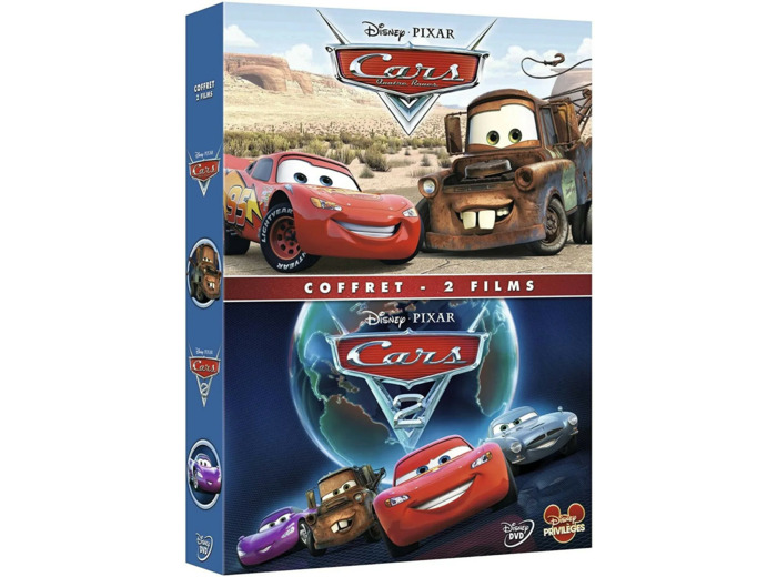 Dvd Coffret Cars + Cars 2