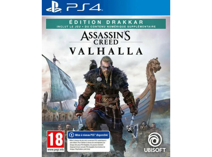 Jeu Ps4 Assassin's Creed Valhalla Drakkar Edition