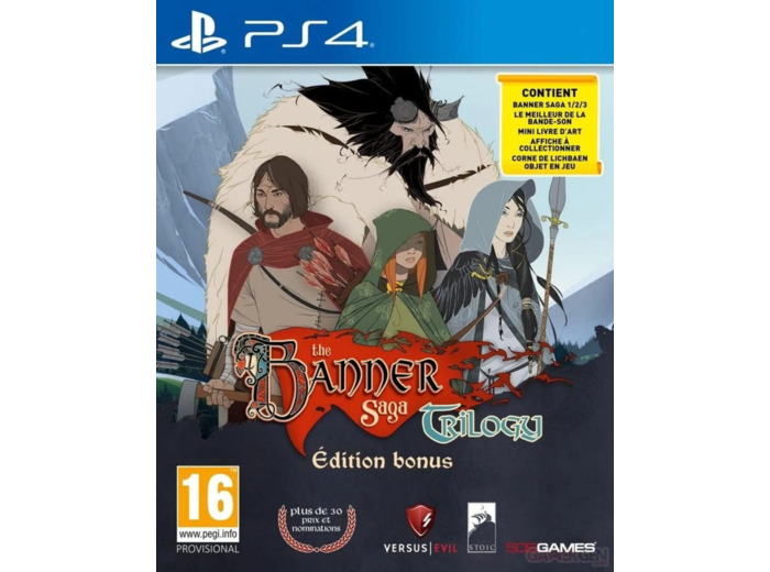 Jeu PS4 The Banner Saga Trilogy Bonus Edition - Playstation 4