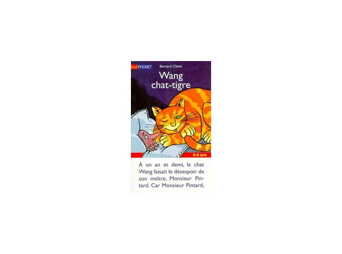 Livre Wang, chat - tigre