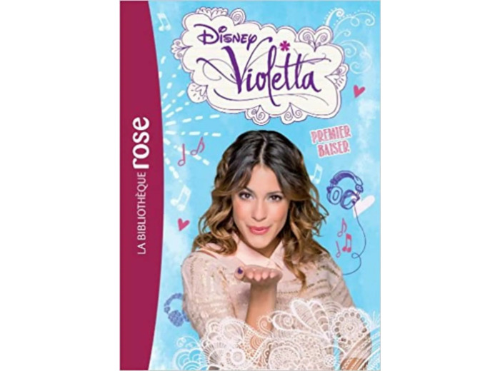 Livre Violetta, Tome 7 : Premier baiser