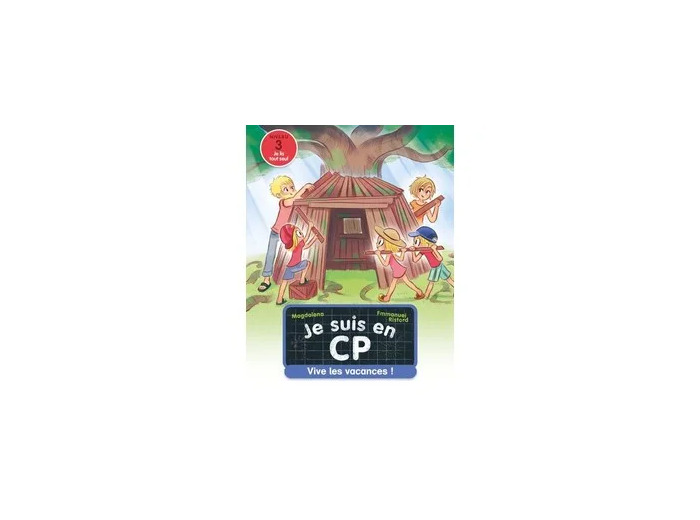 Livre Je suis en CP Tome 25 - Vive les vacances !