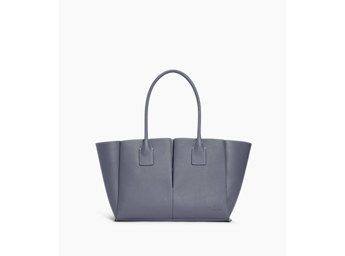 Grand sac cabas Elena en cuir grainé