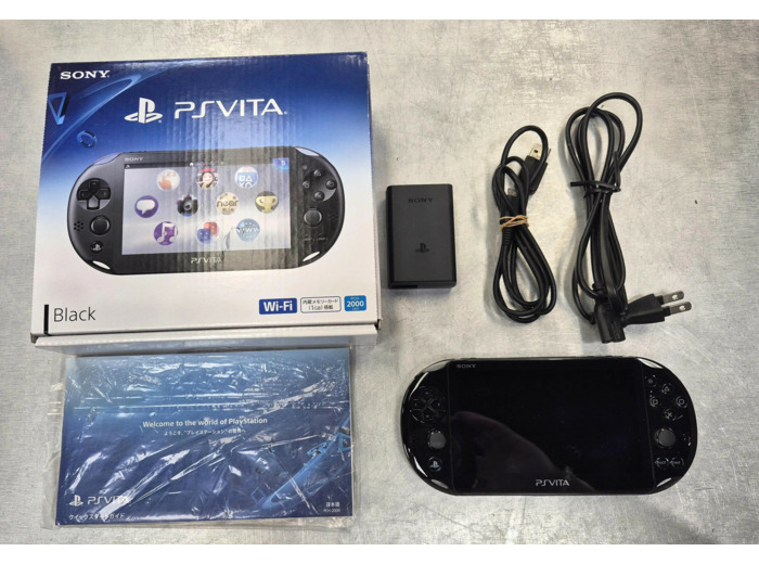 Console Sony SONY PS Vita PCH-2000 Slim Black Wi-Fi LCD