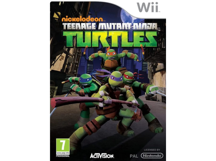 Jeu Wii Teenage Mutant Ninja Turtles